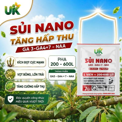 SỦI NANO GA3-GA4+7-NAA - 7G